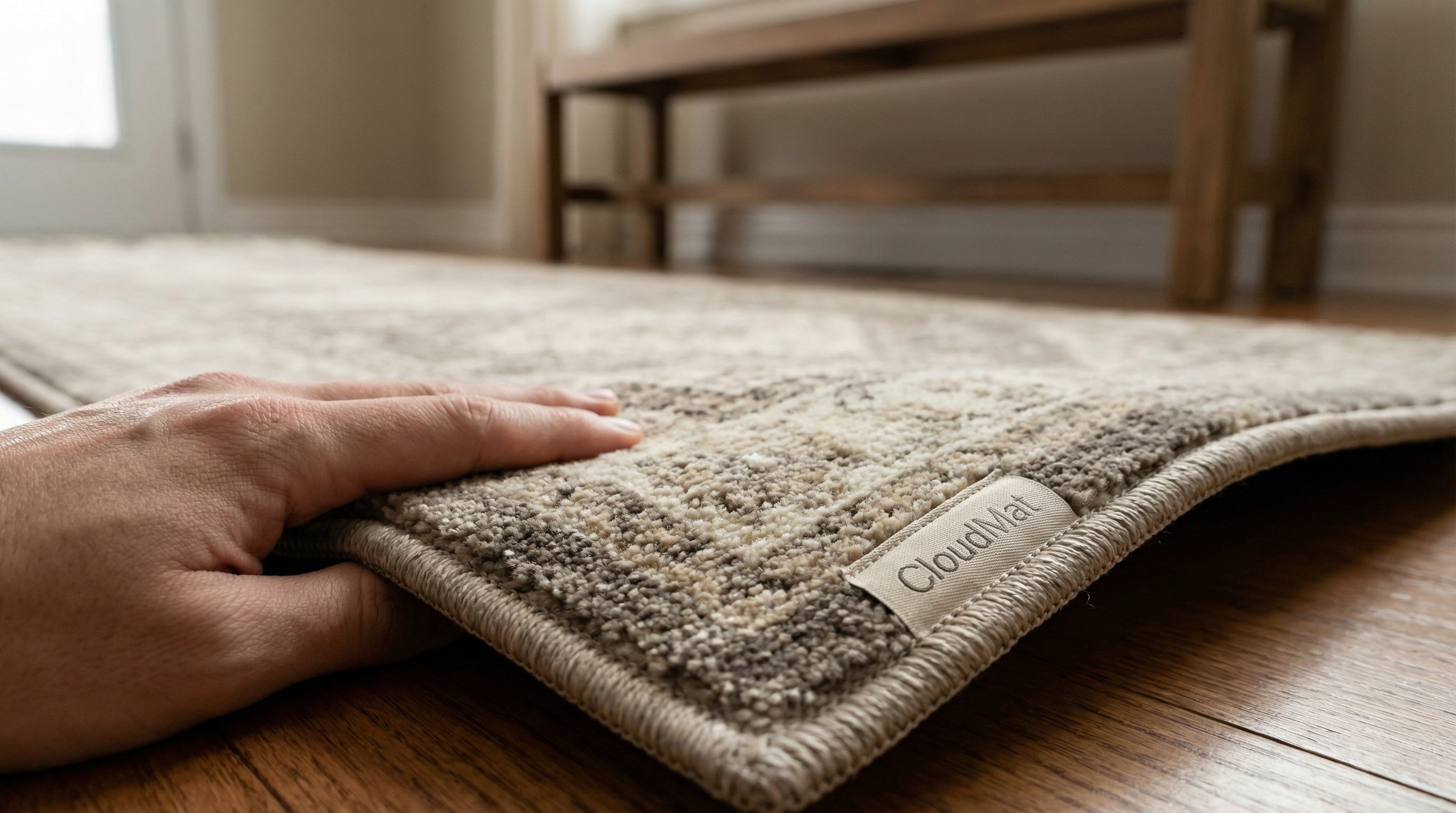 CloudMat runner in Canadian entryway handling winter boot traffic