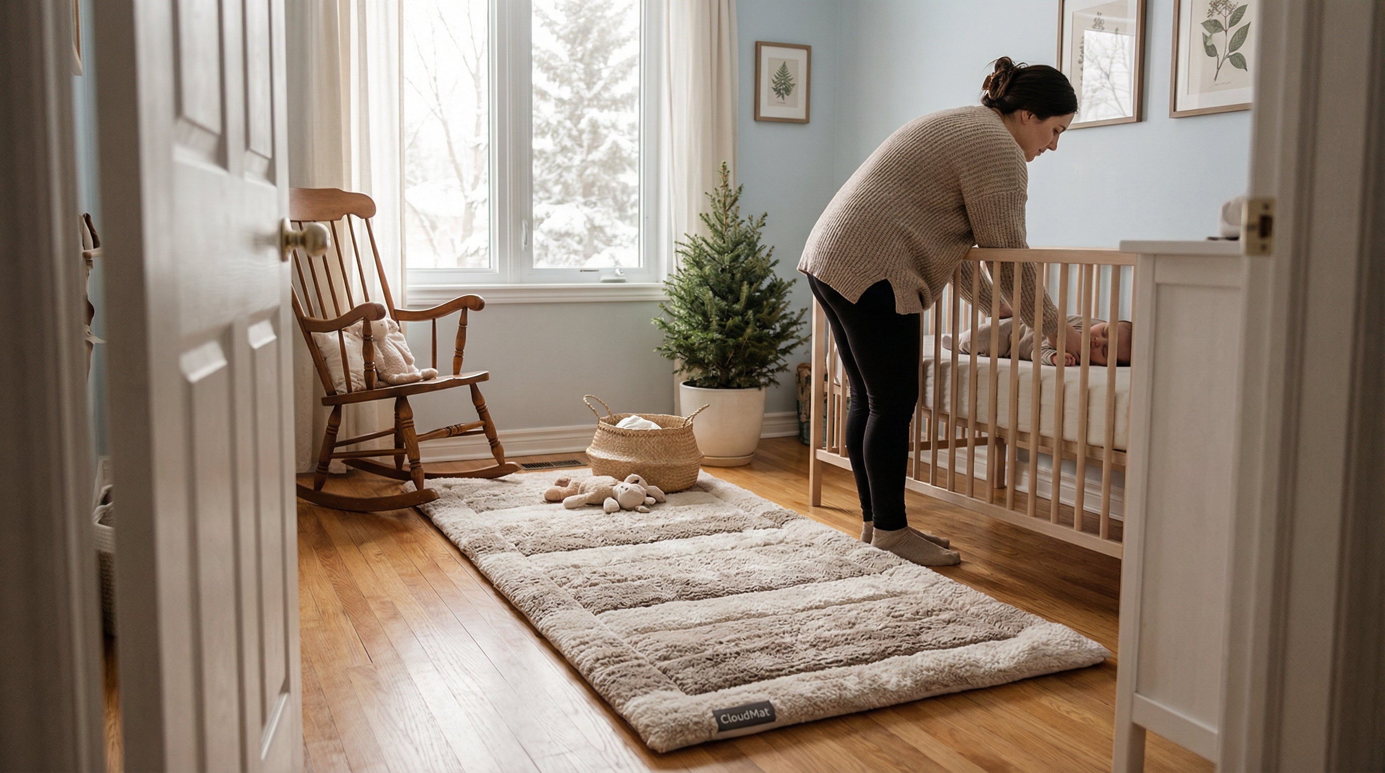 CloudMat runner in open-concept living space